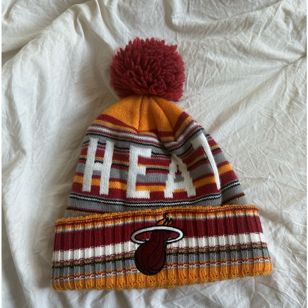Miami Heat beanie hat
